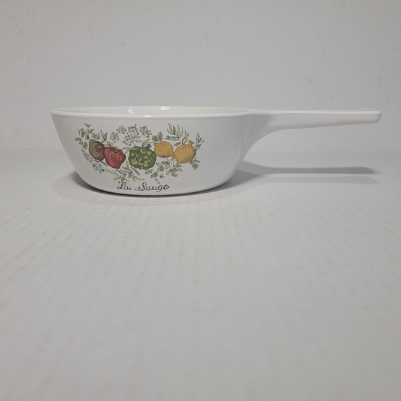 CorningWare Spice of Life "La Sauge" P-81B Handle 1 Pint 6 Inches - Picture 1 of 10